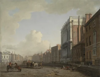 Whitehall, Looking Northeast, ca 1775 (olja på duk)