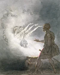 Macbeth ma le Faʻaaliga o le Ulu Faʻaauupegaina, Act IV, Scene I, mai 