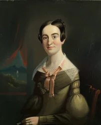 Mrs. Eunice Hall i Portland, Maine, 1839