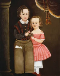 Porträtt av Lydia och William Anderson