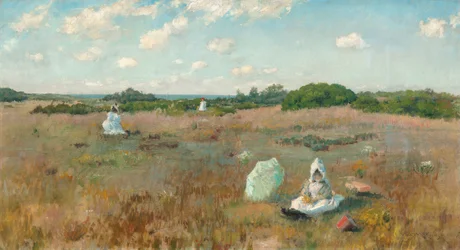 Plockning av höstblommor
