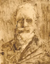 Självporträtt av William Merritt Chase