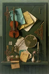 Den gamla skåpdörren, 1889