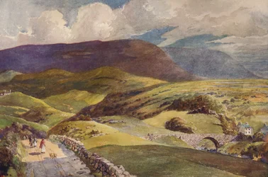 Ett landskap i Donegal, c1915