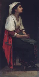Italiensk flicka, 1867.