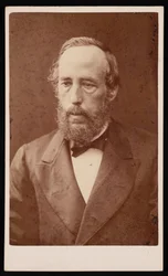 Porträtt av James Croll 1821-1890, före 1876.