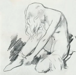 En figurstudie, c1900-talet 1932