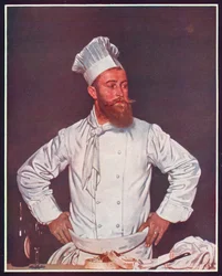 Kocken på Hôtel Chatham, Paris, c1921