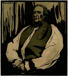 Dr Temple, ärkebiskopen av Canterbury, ca 1898 (chromolitho)