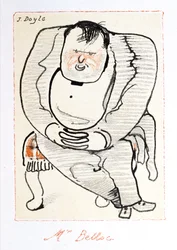 Mr Belloc, illustration från 