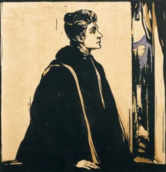 Porträtt av Eleonora Duse