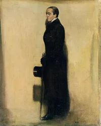 Porträtt av Henry Maximilian Beerbohm