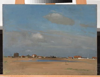 Shingle Street, ca 1907 (olja på duk ombord)