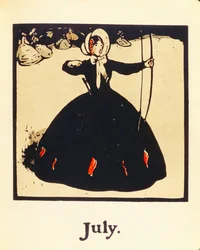 Juli månad, från 