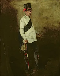 The Morris Dancer (olja på duk)
