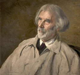 William Kiddier (olja på trä)