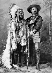 Sitting Bull och Buffalo Bill 1886.
