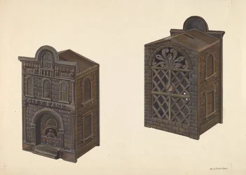 City Bank Toy Bank, ca. 1938.
