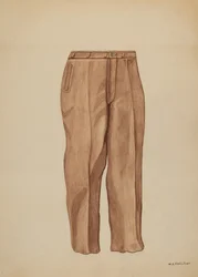 Byxor, c. 1937.