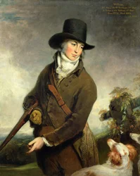 Pastor William Heathcote (1772-1802) (olja på duk)