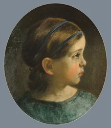 Dotter till William Page Troligen Mary Page, ca. 1840.