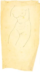 Venus guidar Eneas och trojanerna till den latinska kusten (Venus torso)