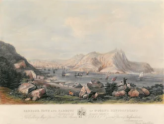 Harbour, Town and Narrows of St John