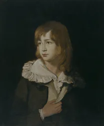 Porträtt av en pojke, John Parry of Garden, ca 1788-89 (olja på duk)