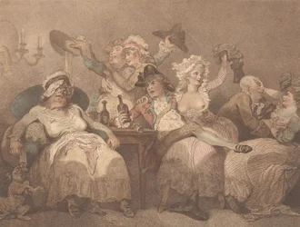 En skiss från naturen, 24 januari 1784.
