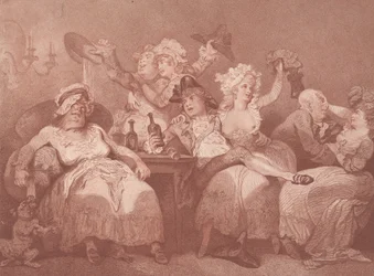 En skiss från naturen, 24 januari 1784.