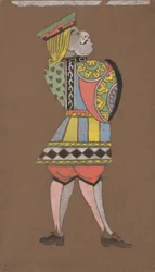 Hjärterknekt (kostymdesign för Alice i Underlandet)