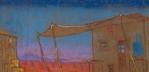Scenografi för pjäs i en akt av William Vaughn Moody