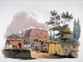 Tegelugn nära Sloane Street, Chelsea, London, 1812