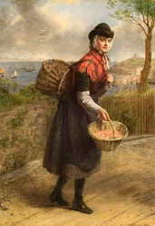 Säljaren av räkor i Tenby