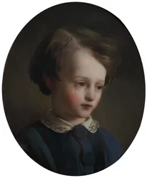 Porträtt av en pojke, 1862-65