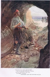 Han gömde den i en grotta