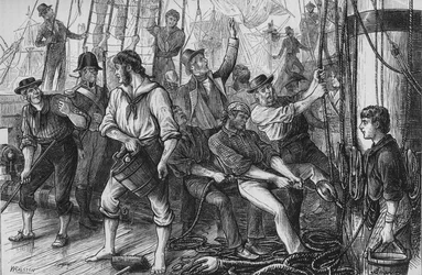 Lord Howes Victory - The Glorious First of June, c1880
