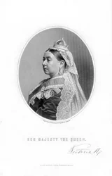 Drottning Victoria, drottning av Storbritannien och Irland, 1899.