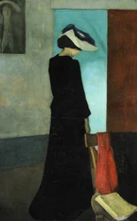 Interiör (Lady with a Hat)