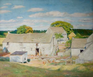 Oakridge Farm - sensommaren, 1933.