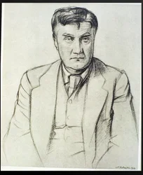 Porträtt av Ralph Vaughan Williams (1872-1958)