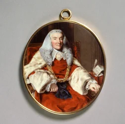 Porträtt av Sir William Murray, 1:e earl av Mansfield, 1700-talet