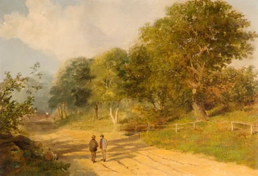 Vägen till Redheugh Hall, 1856