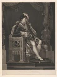 Porträtt av Napoleon Bonaparte Napoleon Buonaparte (titel på objekt)