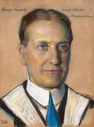 George Parmley Day, B.A. 1897, kassör vid Yale Univ. 1910-
