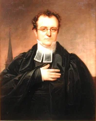 Biskop Benjamin Tredwell Onderdonk (1791-1861), ca 1830-33 (olja på duk)