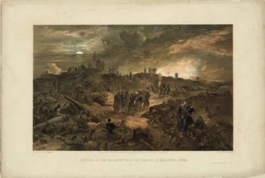 Efter intagandet av Malakoff den 8 september 1855, 1855