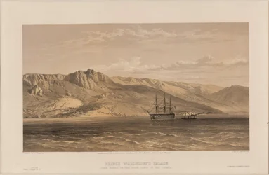 Utsikt över Vorontsovs palats, 1855