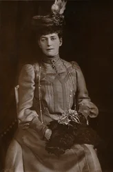 Alexandra, drottningkonsort till kung Edward VII av Storbritannien, 1905