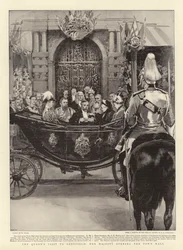 Drottningens besök i Sheffield, Hennes Majestät öppnar rådhuset